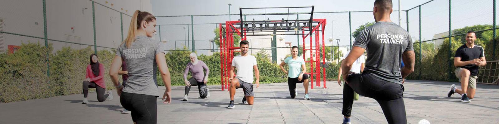 personal trainers in group exercise