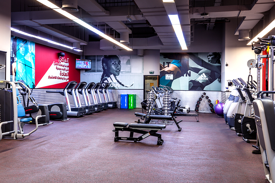 Mirdif City Center Mixed Gym in Dubai Fitness First UAE