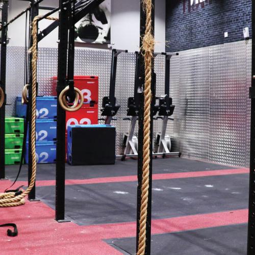 X-FIT Uptown Mirdif battle ropes