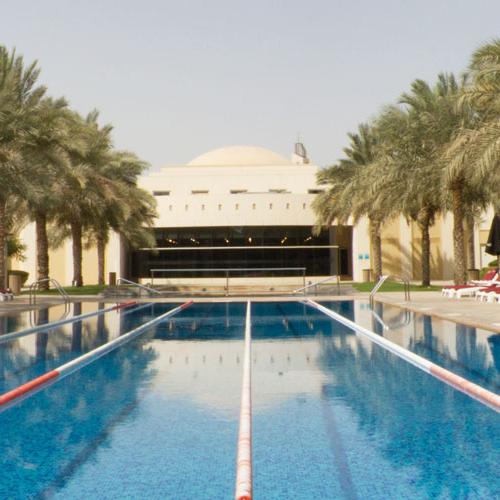 Fitness First Town center outdoor swimming pool