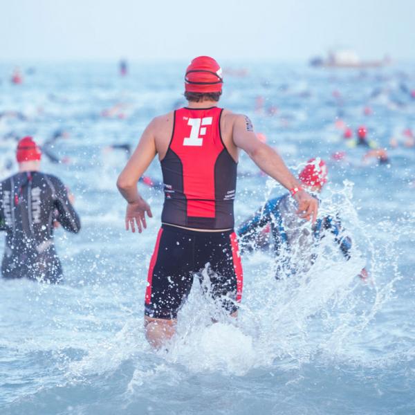 Member in Fitness First Tri event (swimming part) Member in Fitness First Tri event (swimming part)