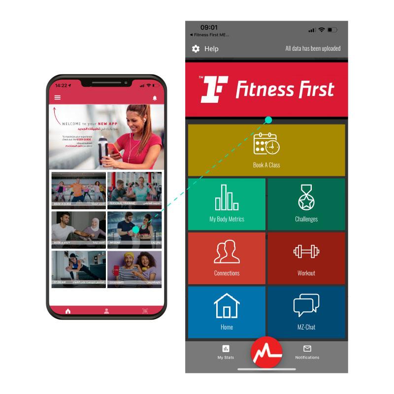 Fitness first outlet book